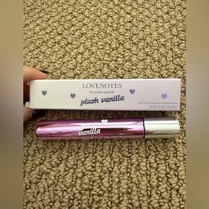 Love Notes by Ariana Grande, plush vanilla